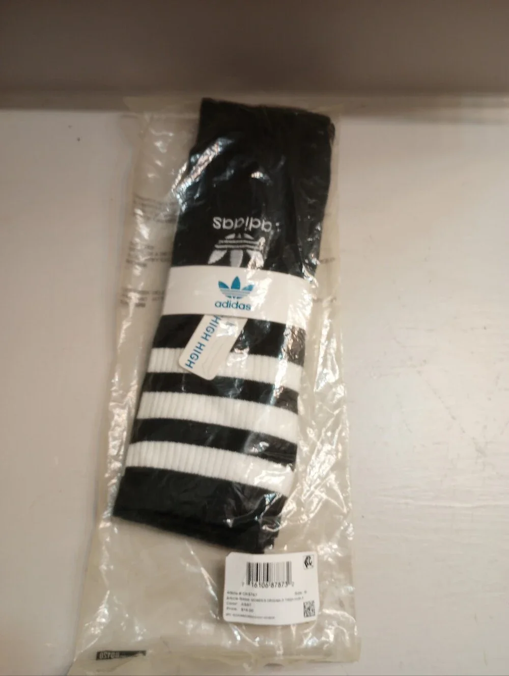 Adidas Women's Classic Thigh High Socks NWT